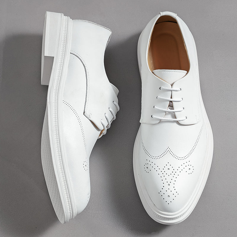 Heren Leren Dress Shoes – Sorrento Edition van Echt Leer & Comfortabele Inlegzool