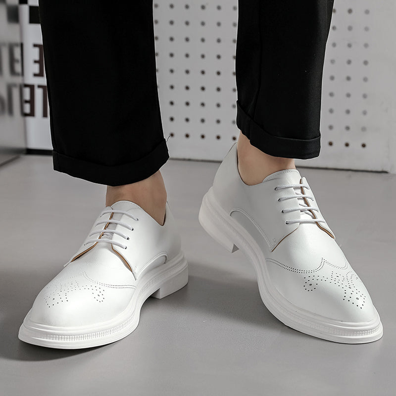 Heren Leren Dress Shoes – Sorrento Edition van Echt Leer & Comfortabele Inlegzool