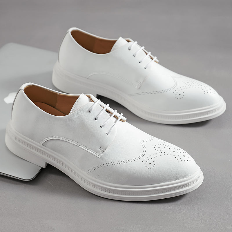 Heren Leren Dress Shoes – Sorrento Edition van Echt Leer & Comfortabele Inlegzool