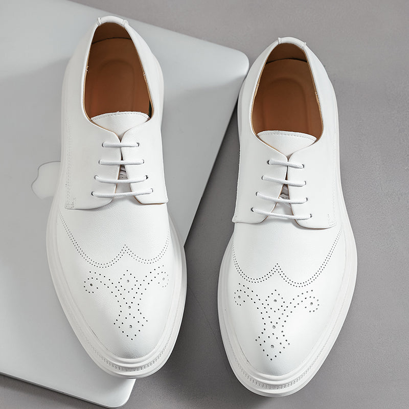 Heren Leren Dress Shoes – Sorrento Edition van Echt Leer & Comfortabele Inlegzool