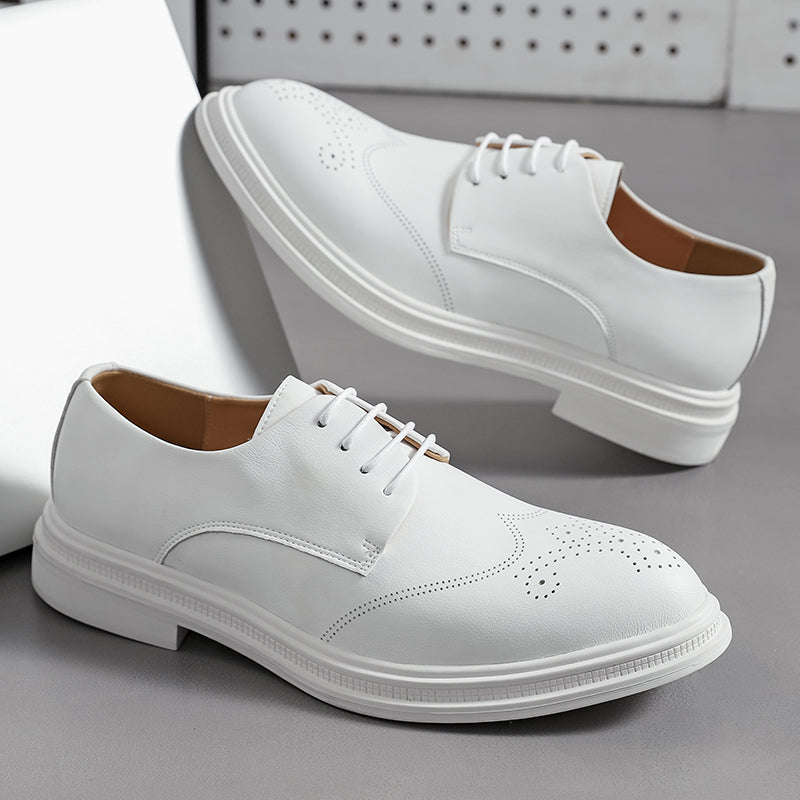 Heren Leren Dress Shoes – Sorrento Edition van Echt Leer & Comfortabele Inlegzool