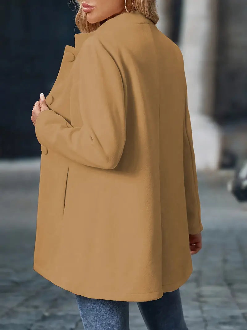 Modieuze Effen Blazer – Tijdloos & Elegant Damesjack voor Werk en Casual Stijl