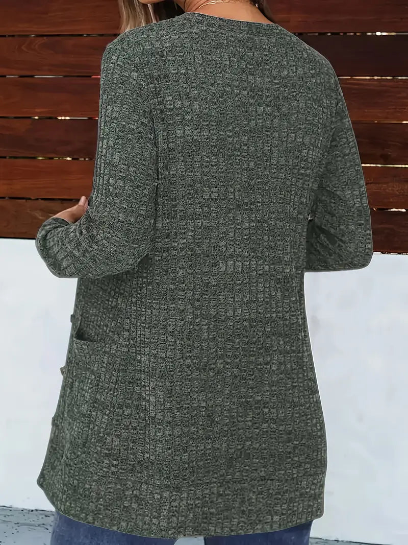 Langsleeve Cardigan – Comfortabele & Stijlvolle Damesvesten met Lange Mouwen
