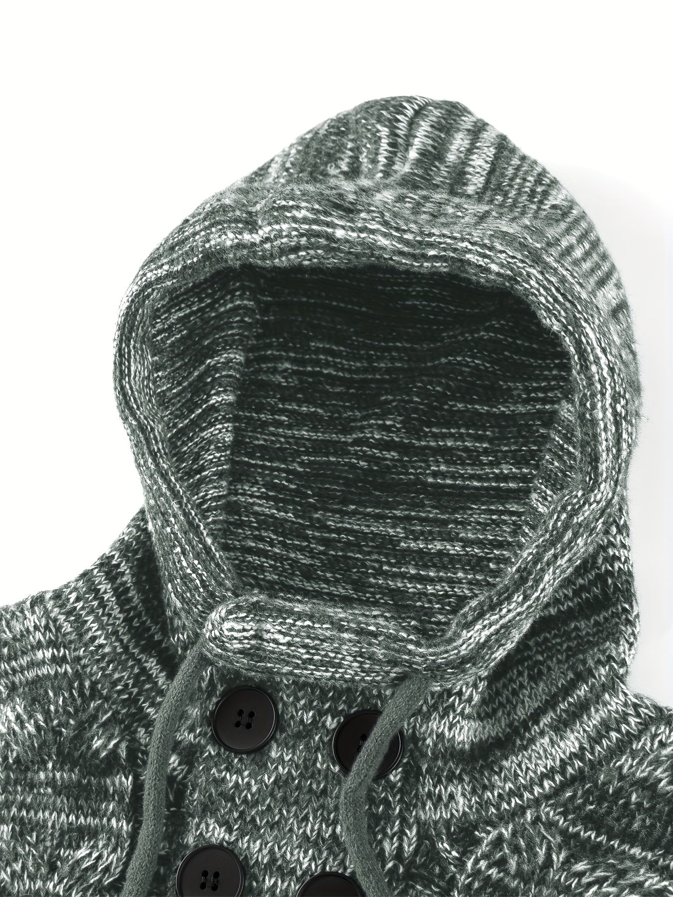 Casual Gebreide Hoodie met Lange Mouwen – Comfortabele en Stijlvolle Trui voor Dagelijks Gebruik