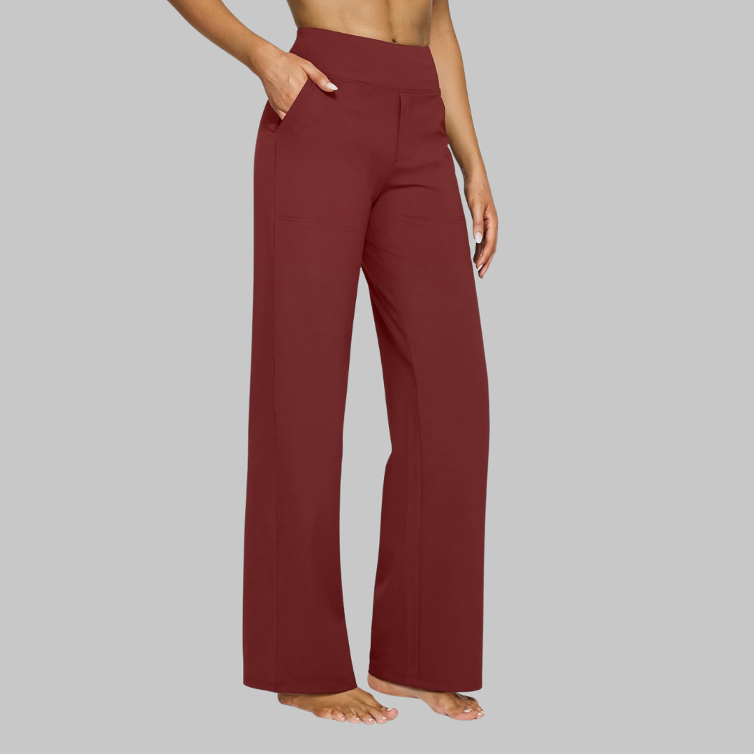 Comfortabele Stretchbroek voor Dames – Zacht, Ondersteunend & Praktisch