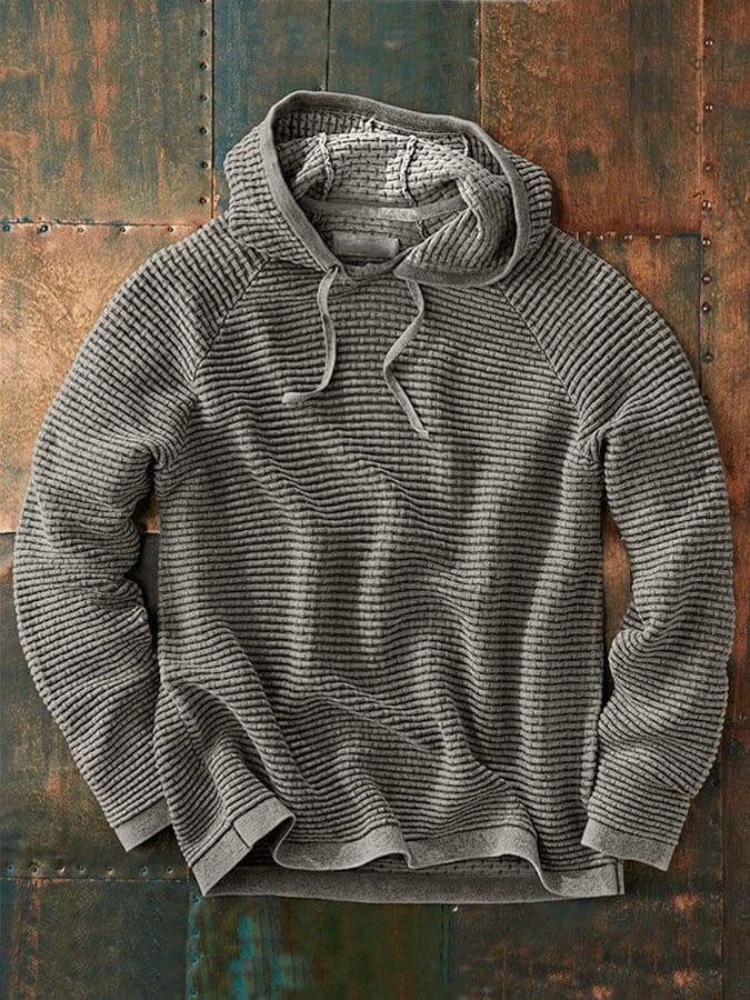 Gebreide Hoodie – Comfortabele Heren & Dames Hoodie van Zacht Premium Breisel