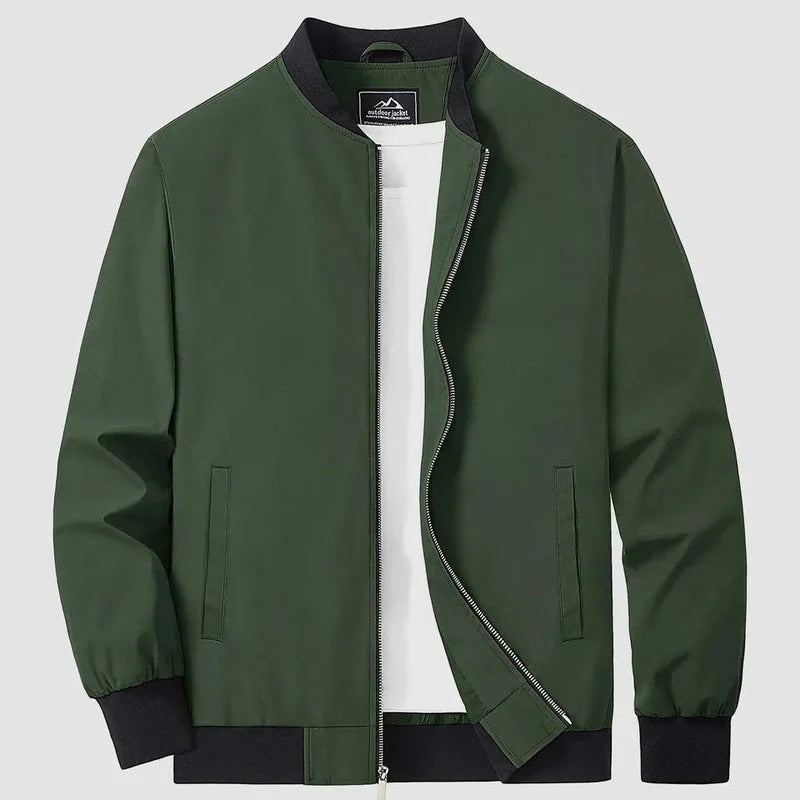 Heren Gewatteerd Bomberjack – Winddicht Flightjack voor Herfst & Winter