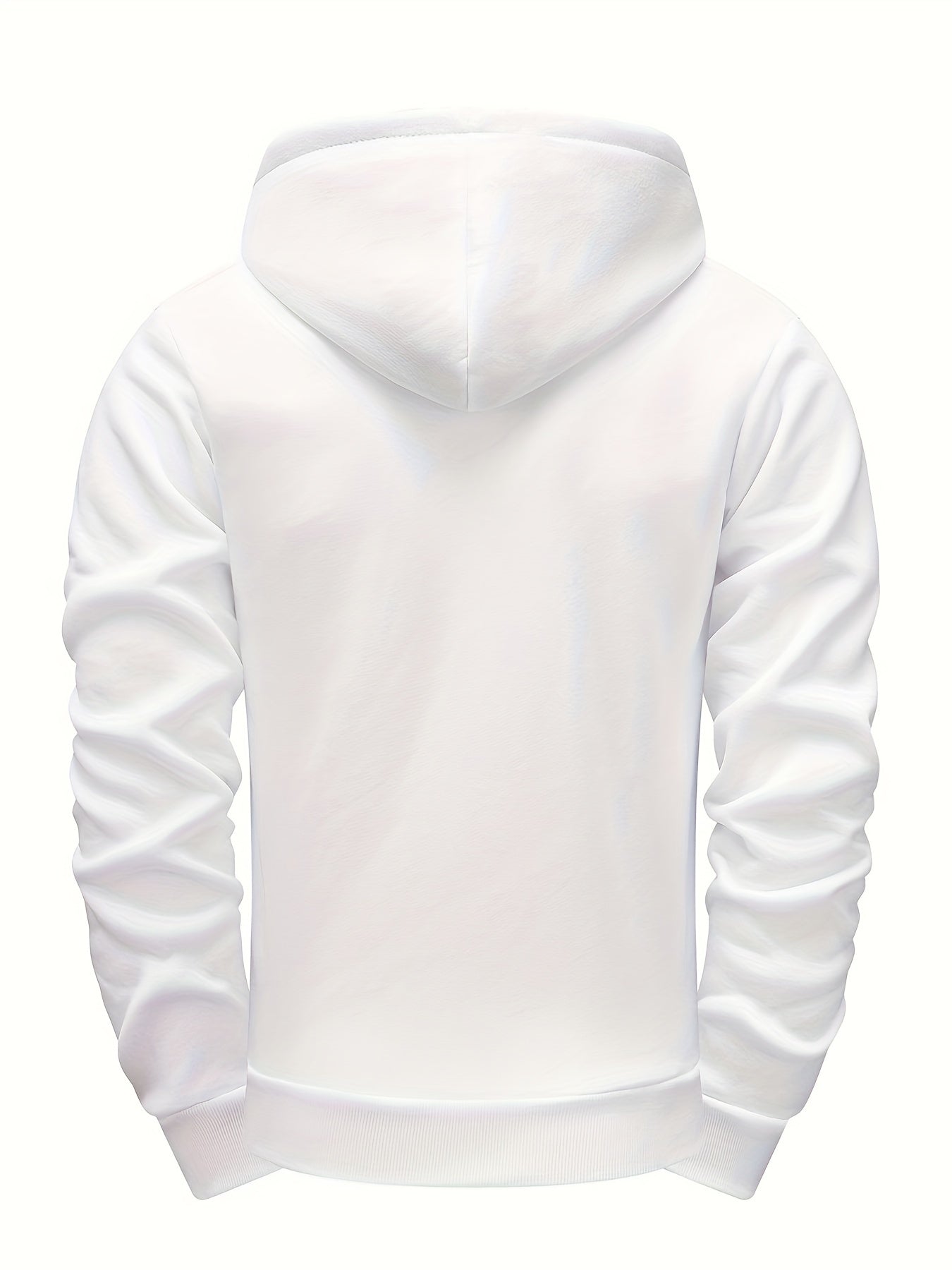 Trendy Heren Asymmetrische Rits Hoodie – Comfortabele Casual Pullover Jas