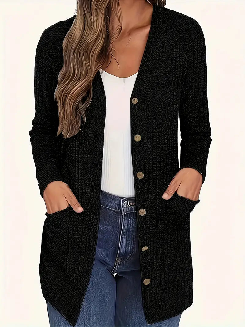 Langsleeve Cardigan – Comfortabele & Stijlvolle Damesvesten met Lange Mouwen