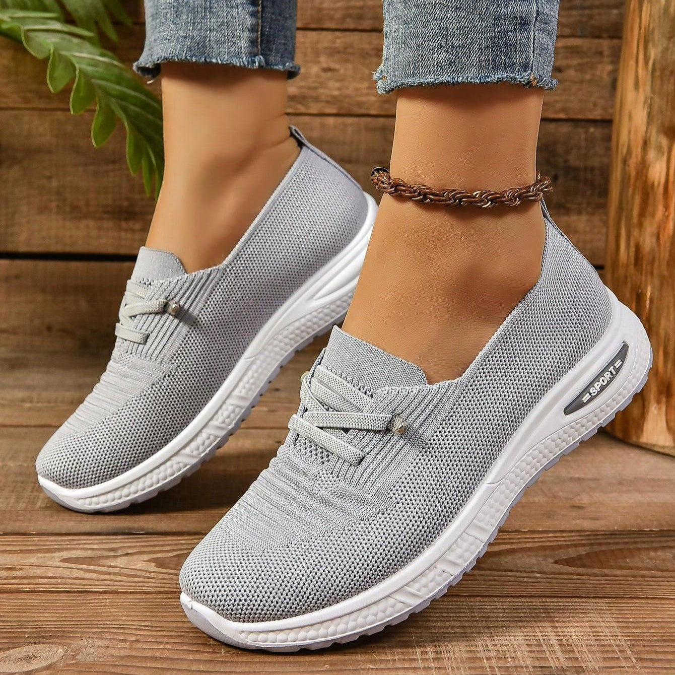 Orthopedische Comfort Sneakers Dames – Ademend, Schokabsorberend & Stijlvol