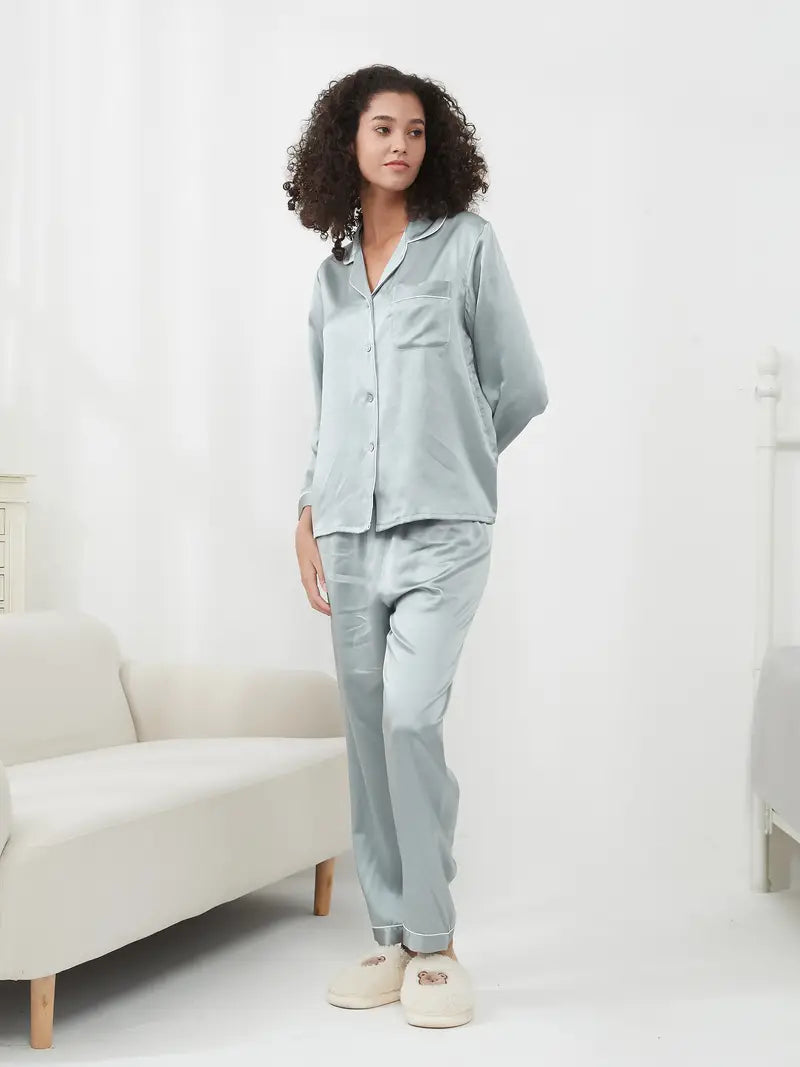 Mulberry Silk Pajamas Set