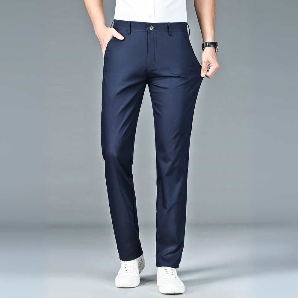 Breeze Pants – Lichtgewicht Bamboe Herenbroek met Luxe Pasvorm