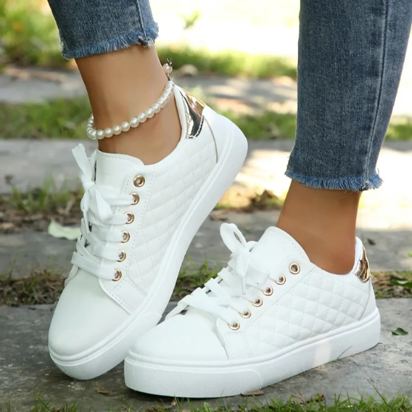 Dames Orthopedische Sneakers – Comfortabele Wandelschoenen met Schokabsorberende Zool