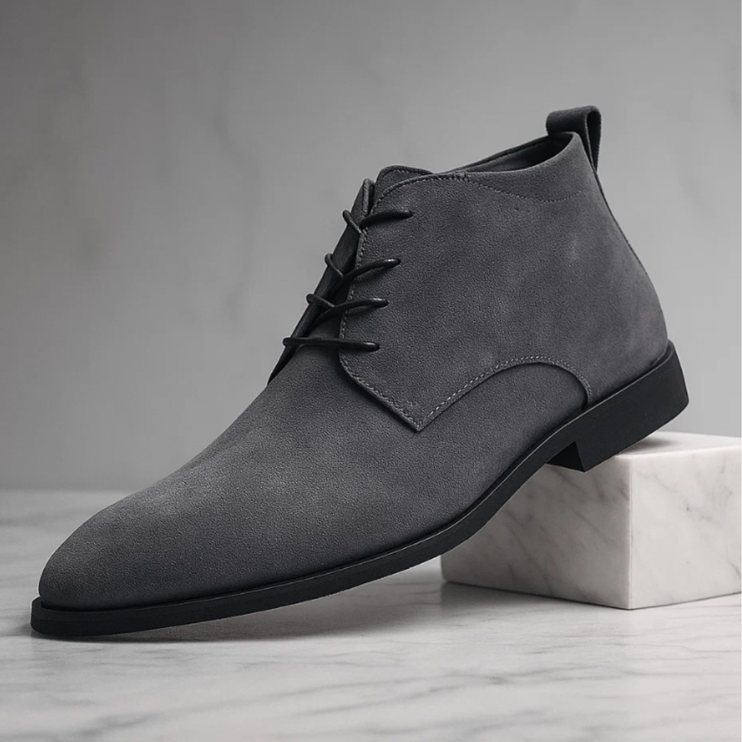 Luxe Suède Chukka Boots voor Heren – Tijdloze Enkelboots met Comfortabele Zool