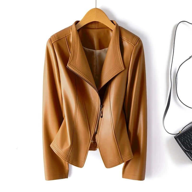 Op Maat Gemaakt Leren Jack – Luxe, Getailleerd Damesjack van Premium Faux Leer