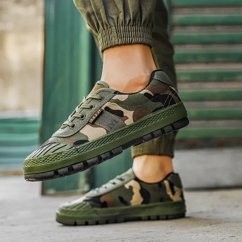 Camo All-Terrain Sneakers – Comfortabele & Duurzame Outdoorschoenen voor Elk Terrein