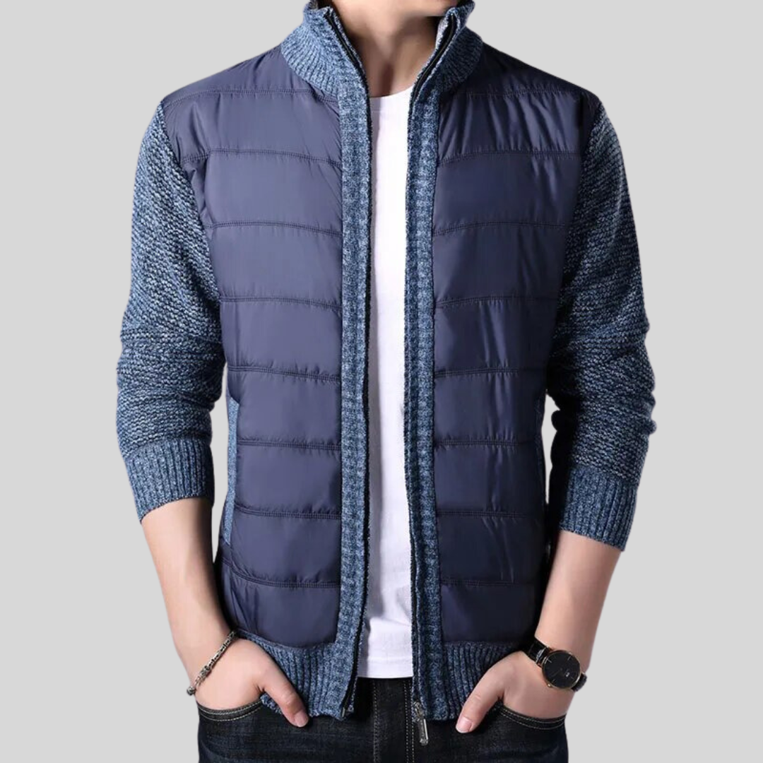 Premium Herenjas – Polyester & Ultra-Zachte Microvezel voor Comfort en Stijl