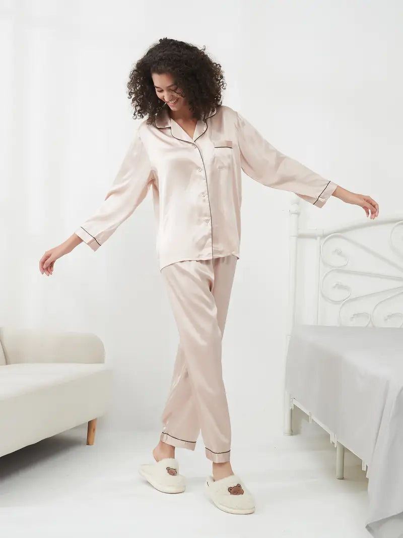 Mulberry Silk Pajamas Set