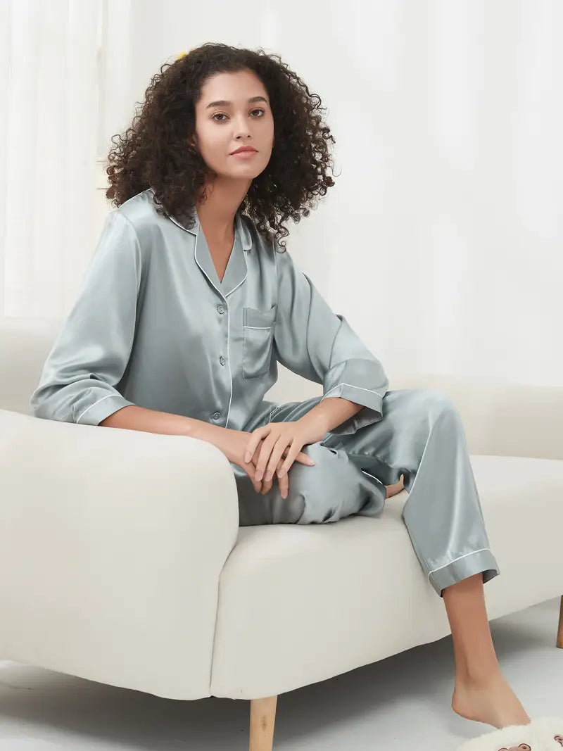 Mulberry Silk Pajamas Set