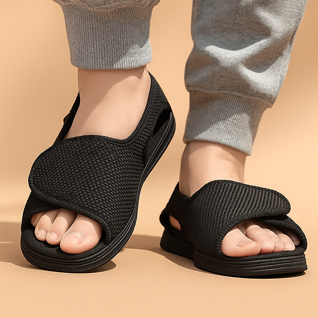 Brede Diabetesschoenen voor Gezwollen Voeten – Extra Comfort & Ondersteuning