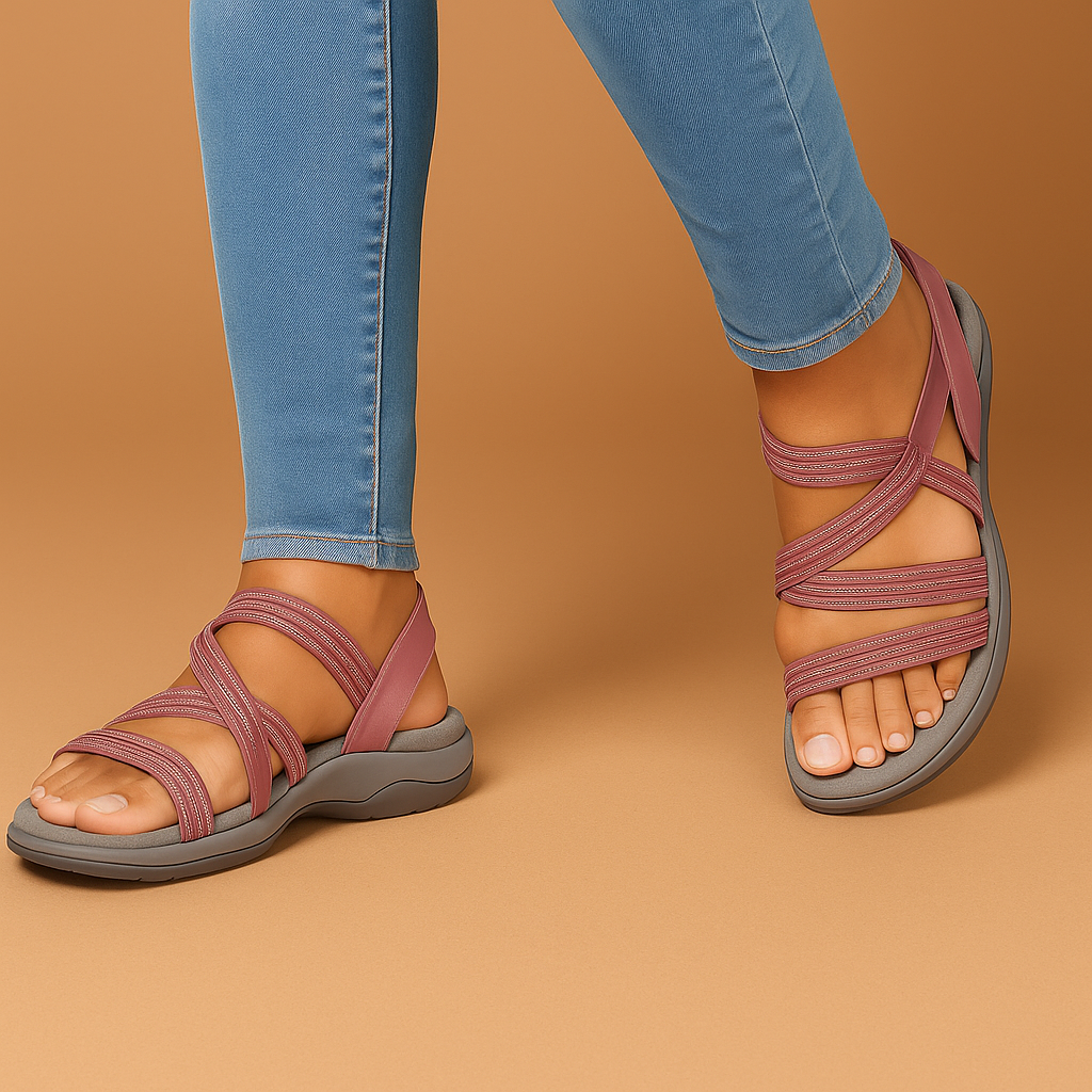 Comfortsandalen voor Dames – Lichtgewicht, Ondersteunend & Ademend Zomerschoeisel