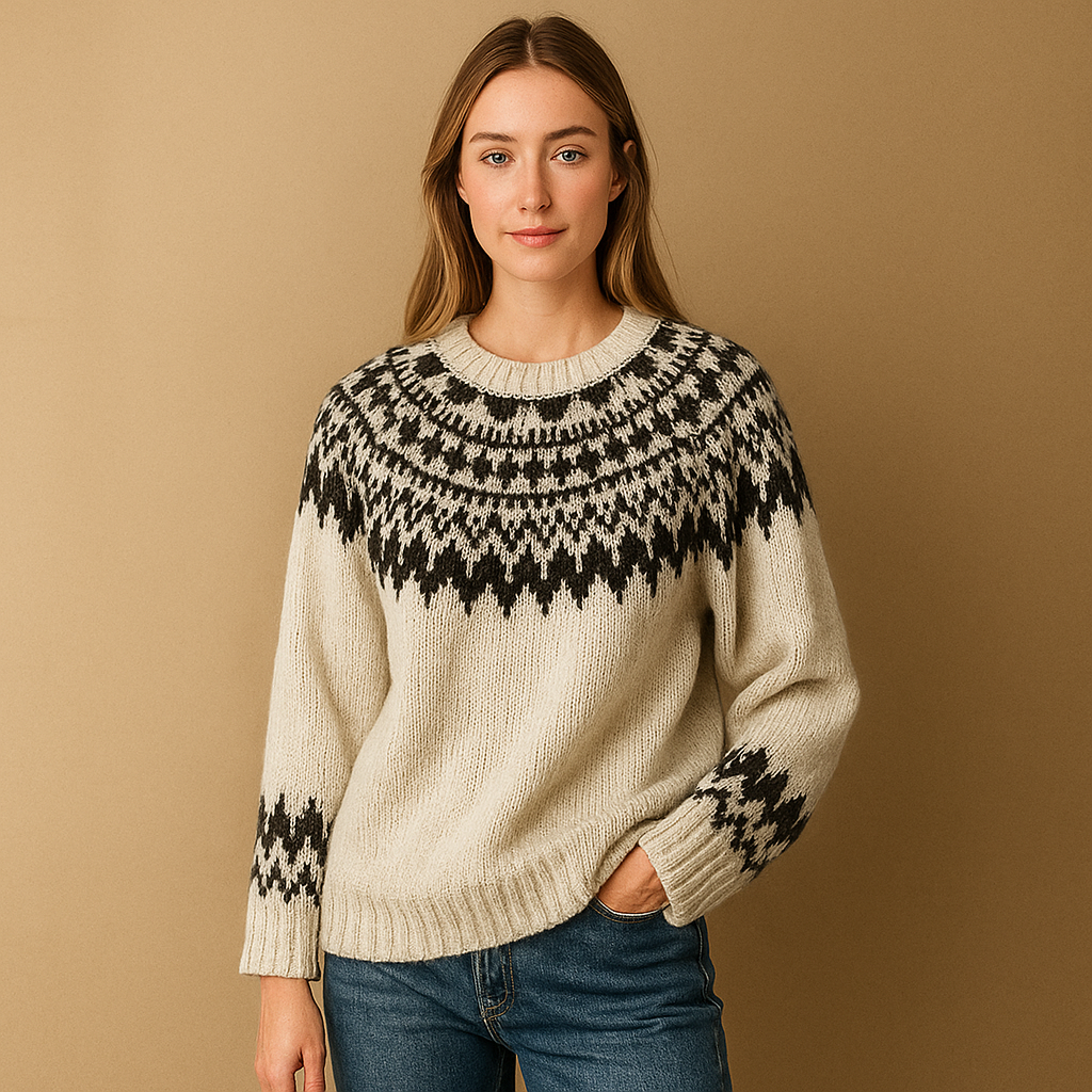 Rite | Comfortabele en Gezellige Trui – Zachte Nostalgische Stijl met Eilandcharme
