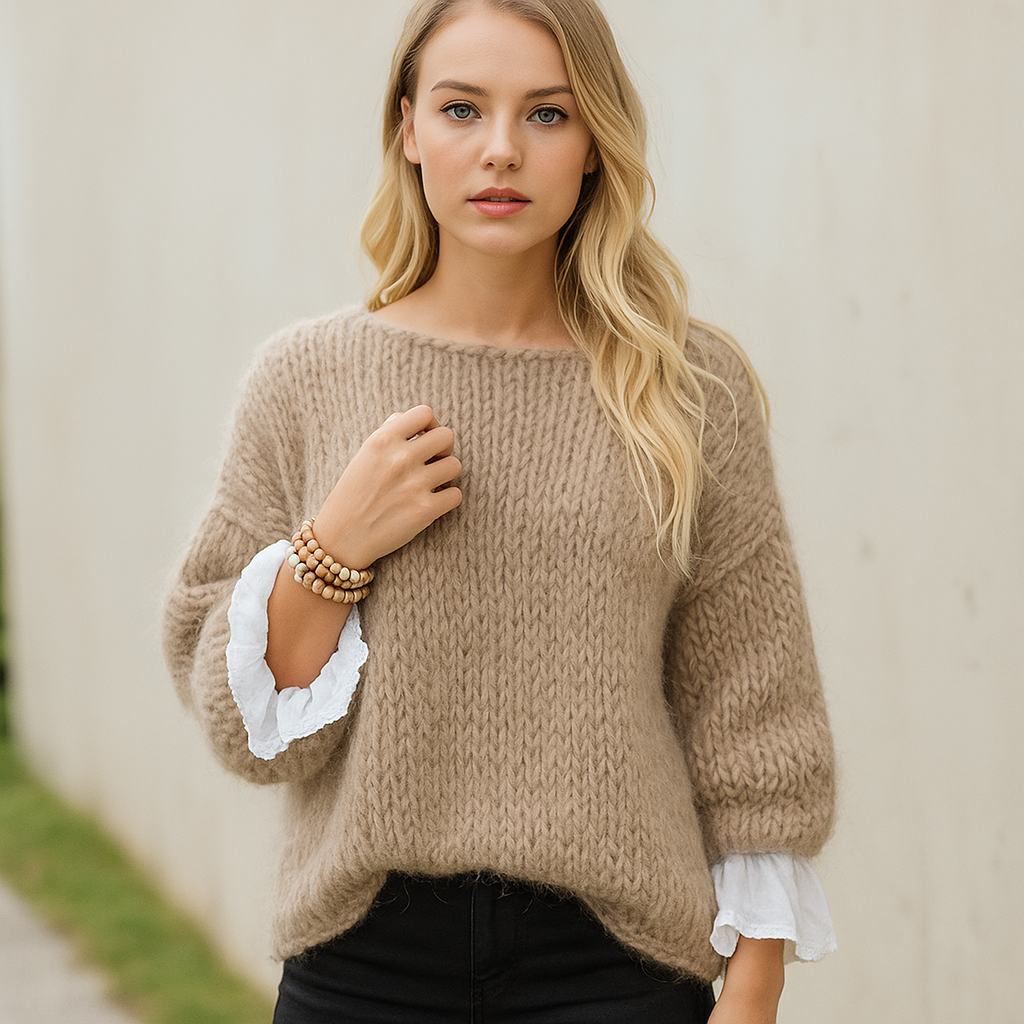 Susanna | Casual & Stijlvolle Trui – Zachte Mohairmix voor Warmte & Comfort tijdens de Winter