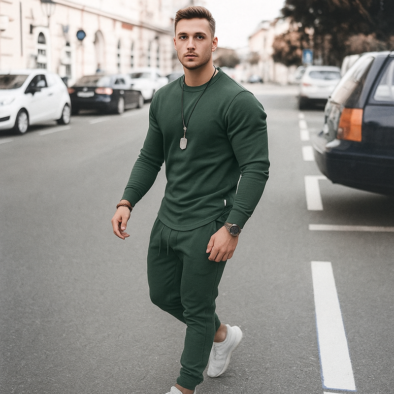 Luchtig Trainingspak Set voor Heren – Zomereditie, Ademend en Comfortabel