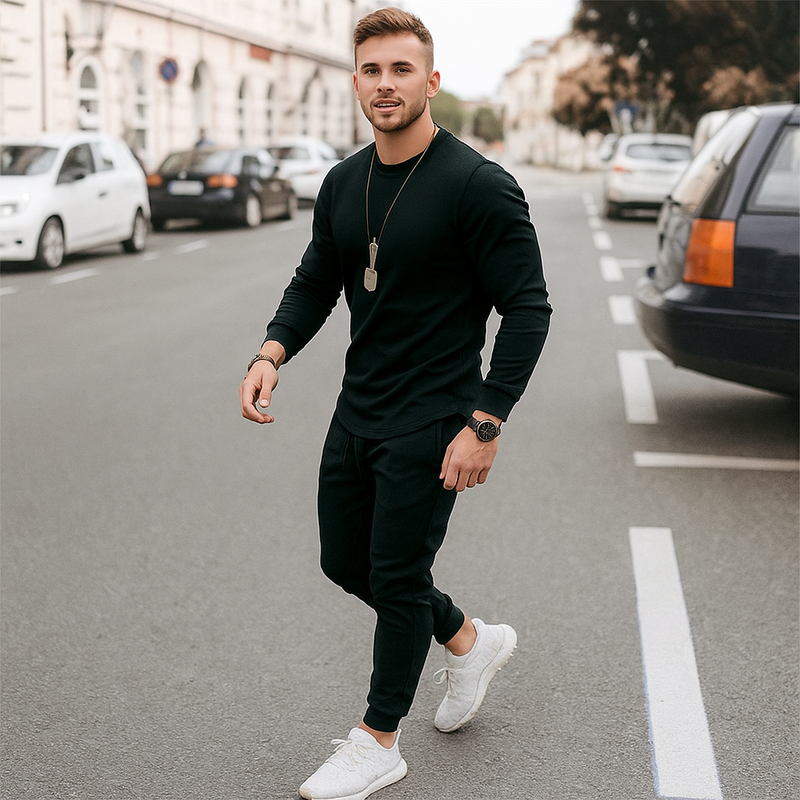 Luchtig Trainingspak Set voor Heren – Zomereditie, Ademend en Comfortabel