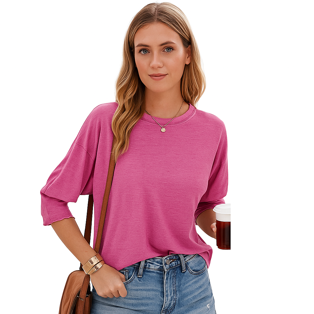 Mouwloze T-Shirts Dames – Schattige Crewneck Basis Tops voor Casual & Werk | Comfortabel & Stijlvol