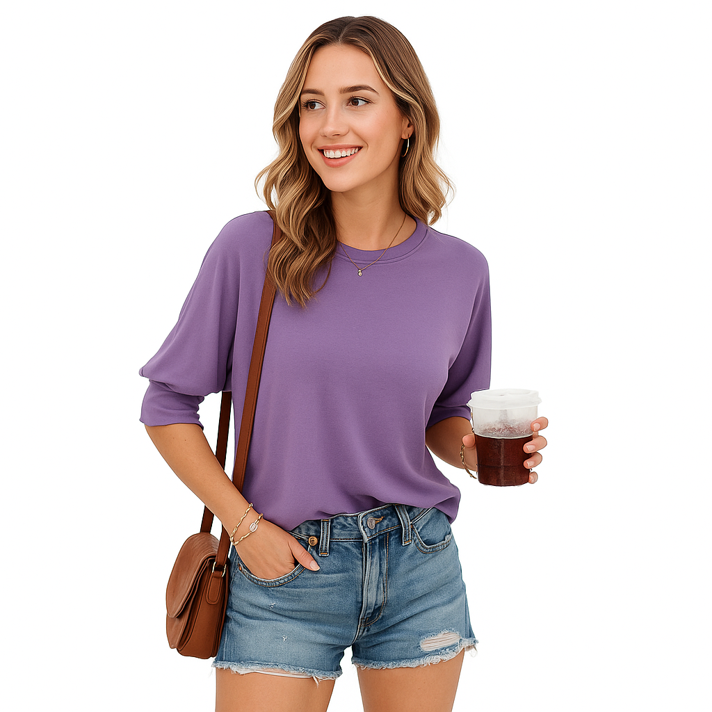 Mouwloze T-Shirts Dames – Schattige Crewneck Basis Tops voor Casual & Werk | Comfortabel & Stijlvol