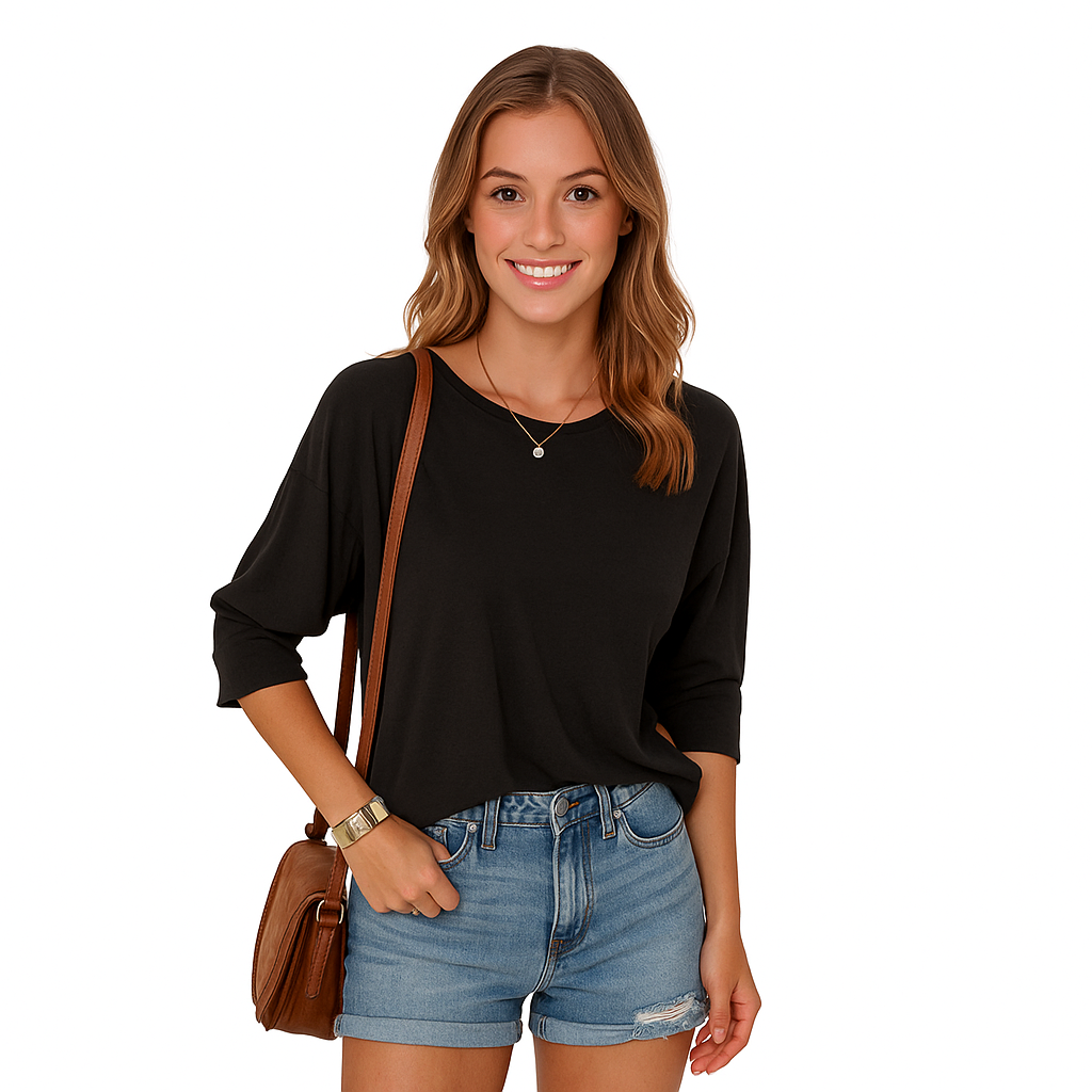 Mouwloze T-Shirts Dames – Schattige Crewneck Basis Tops voor Casual & Werk | Comfortabel & Stijlvol