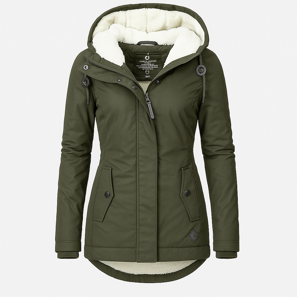Luxe Winterjas voor Dames – Warm, Stijlvol & Comfortabel