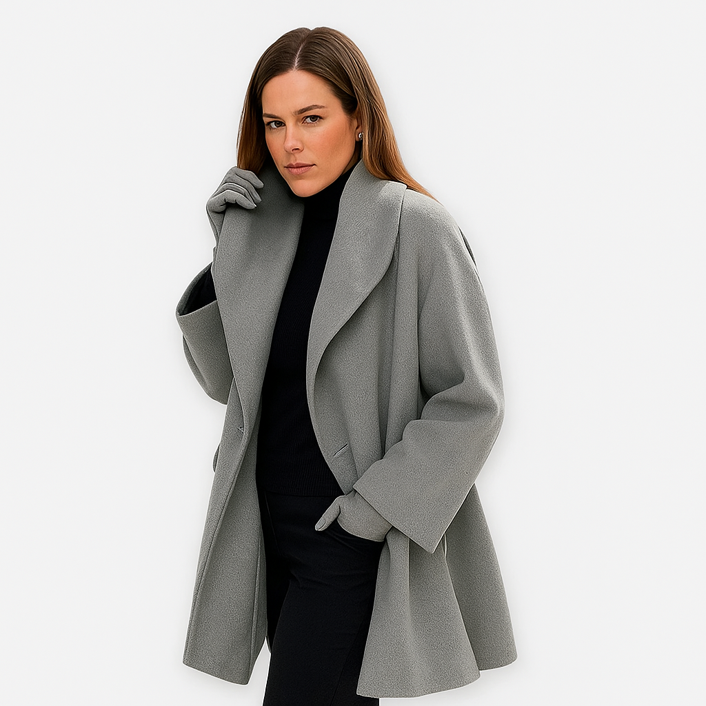 Winddichte Dames Kappa met Tijdloze Elegantie – Warm, Comfortabel & Stijlvol