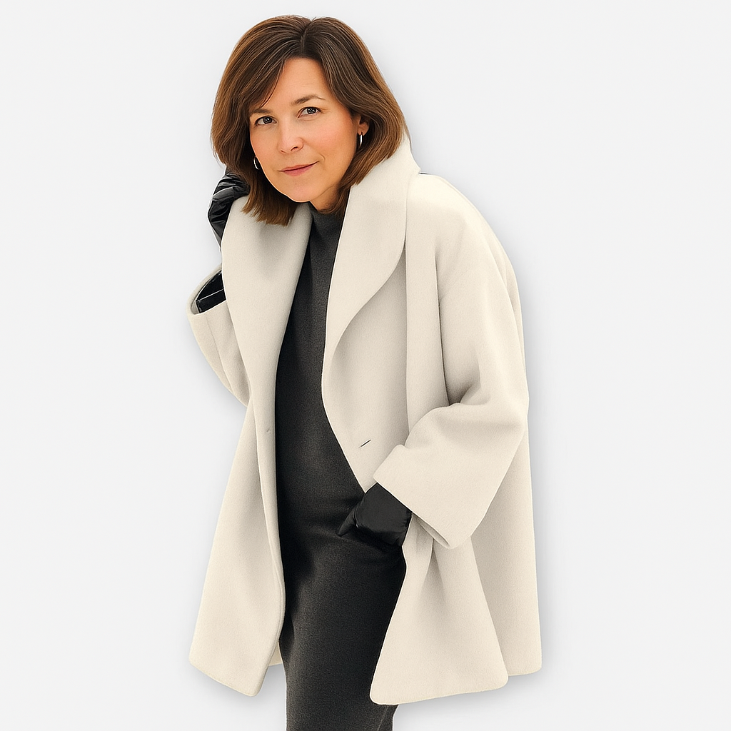 Winddichte Dames Kappa met Tijdloze Elegantie – Warm, Comfortabel & Stijlvol
