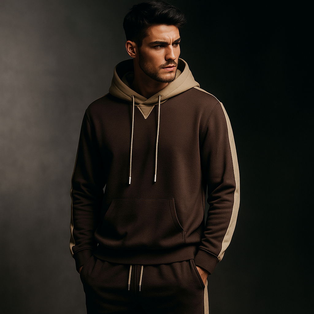 Sweatset – Comfortabele Hoodie en Broek | 100% Katoen, Ademend & Stijlvol
