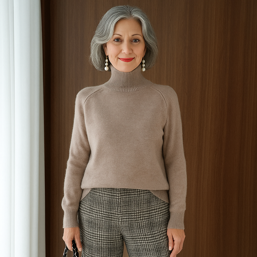 Dames Gebreide Trui – Warme, Comfortabele & Stijlvolle Winter Pullover