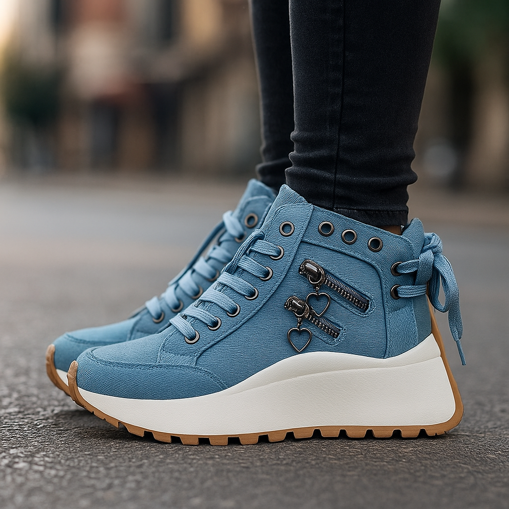 High-Edge Sneakers – Trendy en Comfortabele Hoge Sneakers voor Dagelijks Gebruik