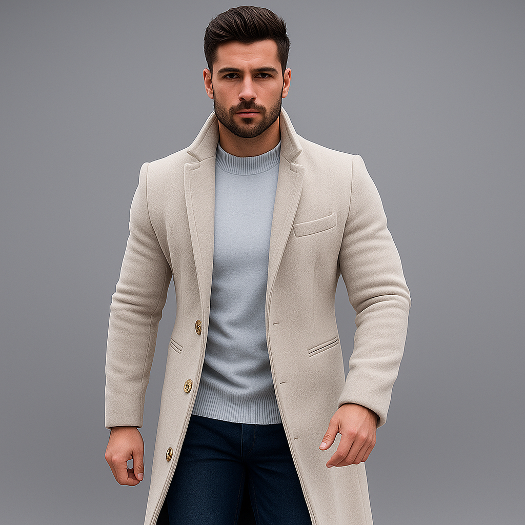 Winter Trenchcoat – Stijlvolle en Warme Jas voor Koude Dagen