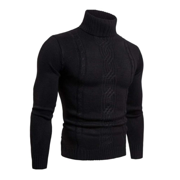 Warme Gebreide Trui met Col – Tijdloze Stijl en Ultiem Comfort in de Winter