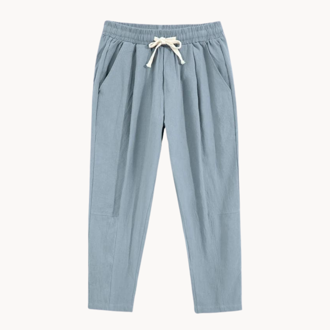 Cotton Linen Broek – Luchtig, Stijlvol & Comfortabel voor Elke Gelegenheid