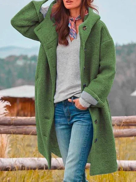 Oversized Warme Jas met Capuchon – Stijlvol, Comfortabel & Perfect voor Herfst en Winter