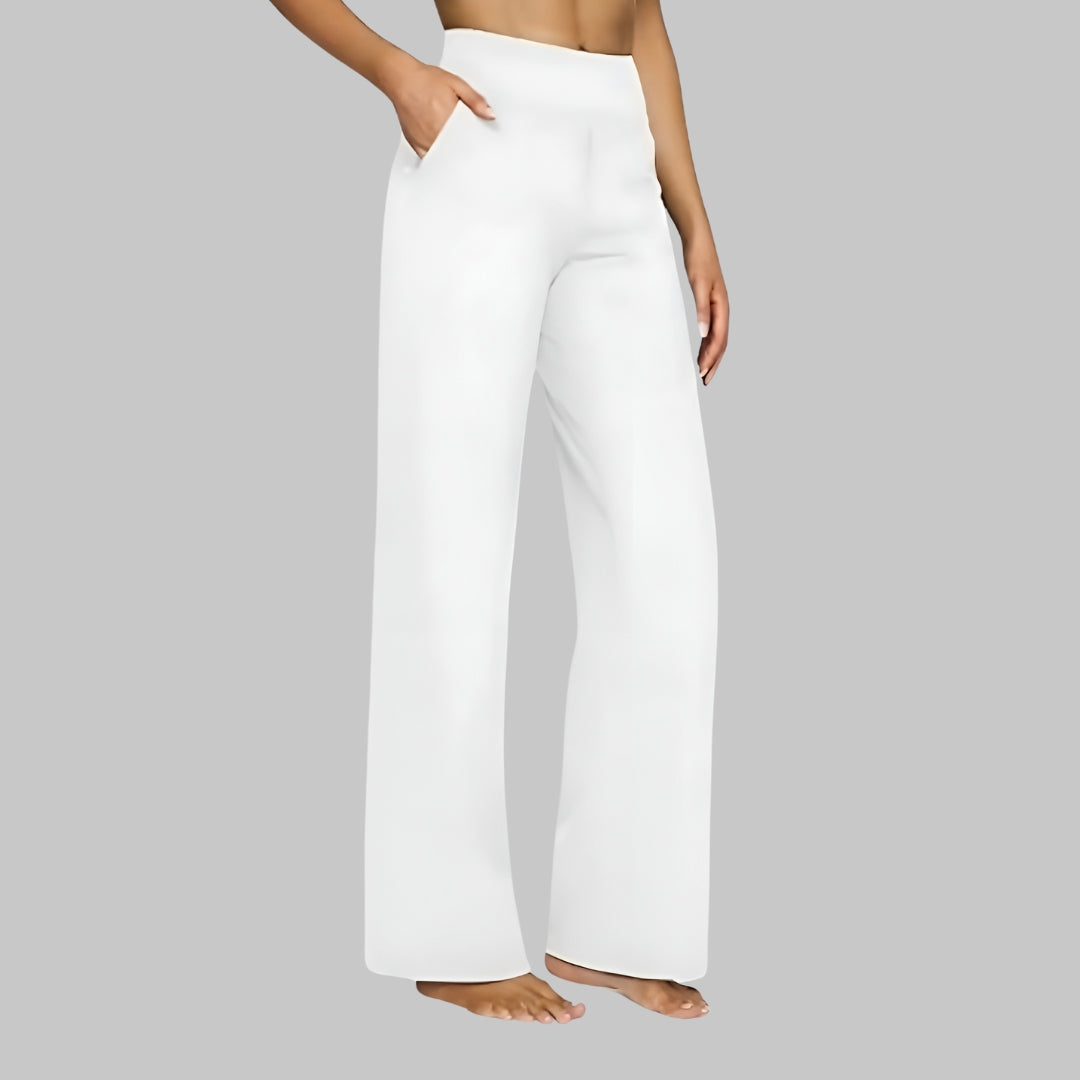 Comfortabele Wijde Broek – Luchtig, Elastisch & Stijlvol