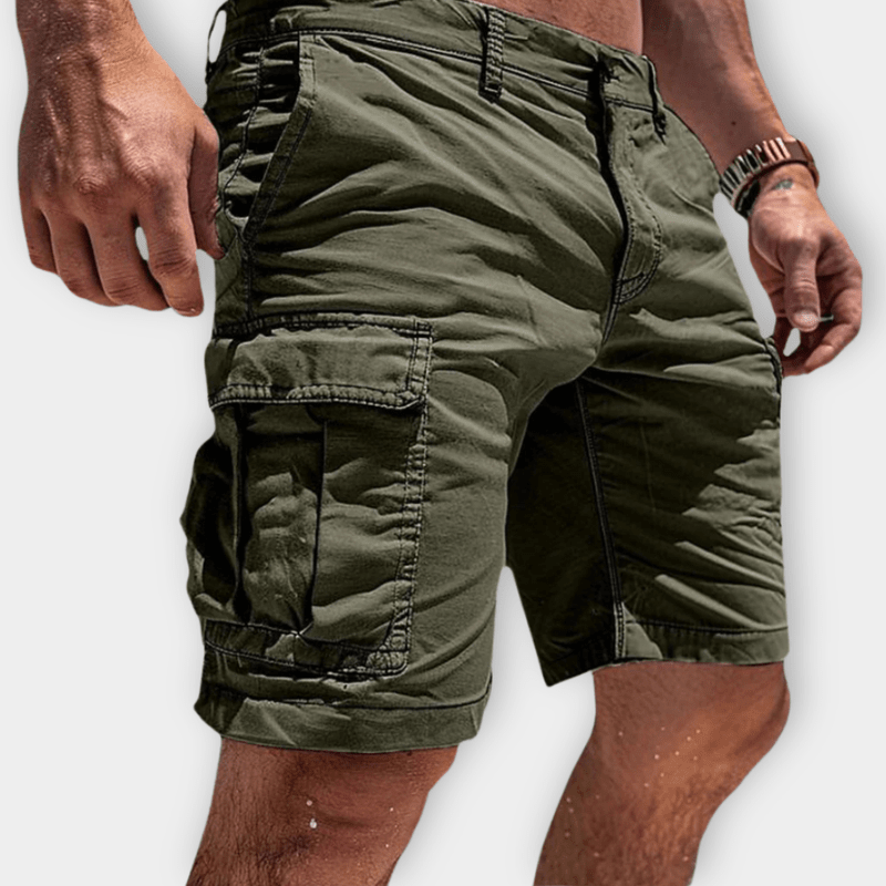 Lichtgewicht Cargo Shorts voor Heren – Ademend & Comfortabel in Klassieke Stijl