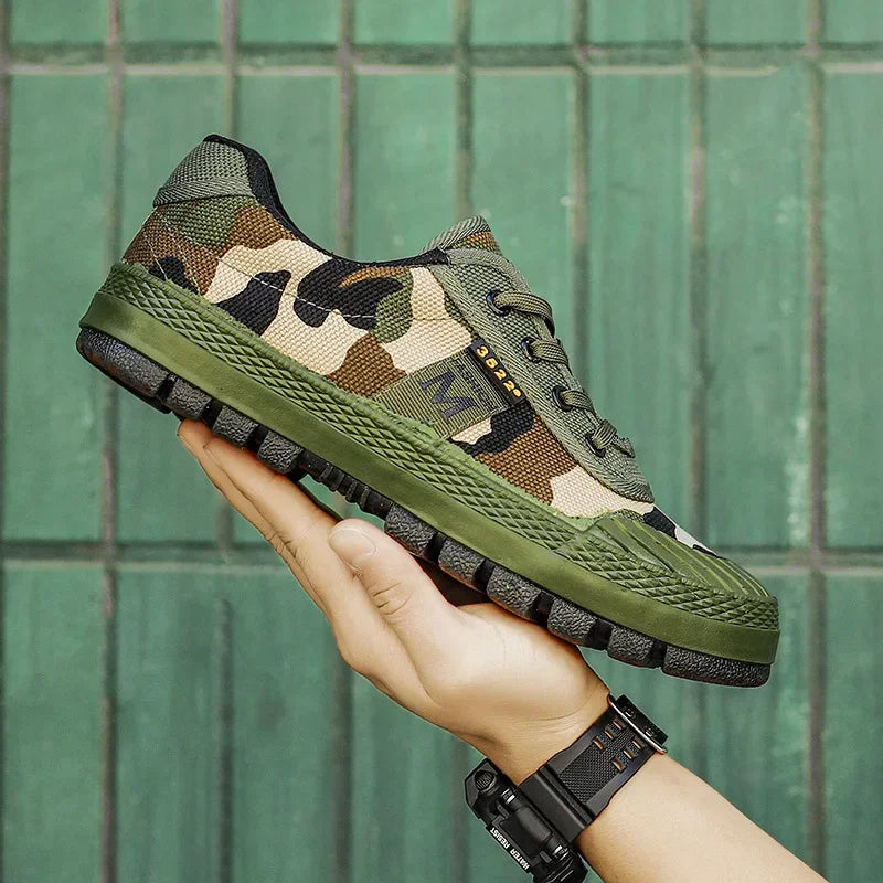 Camo All-Terrain Sneakers – Comfortabele & Duurzame Outdoorschoenen voor Elk Terrein