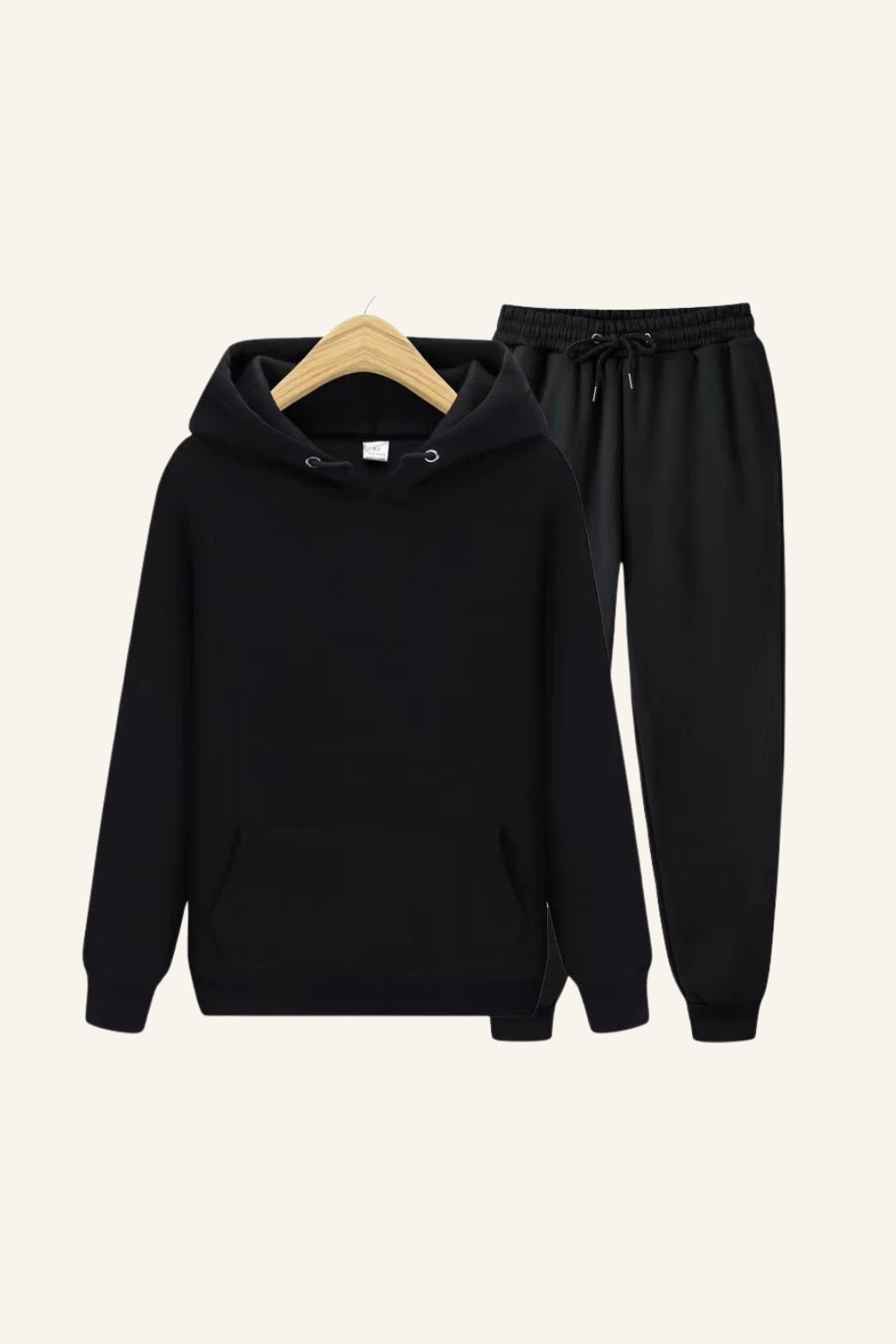 Unisex Hoodie en Joggingbroek Set – Comfortabel Trainingspak voor Thuis en Sport, Zachte Casual Outfit