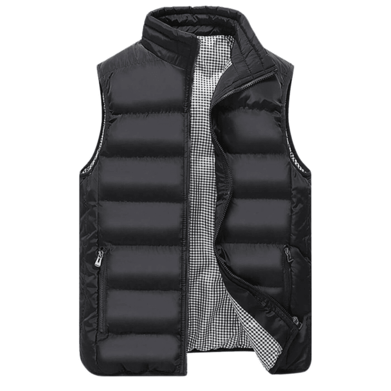 Lichtgewicht Gewatteerde Bodywarmer – Unisex Mouwloze Jas voor Warmte & Stijl (Heren & Dames)