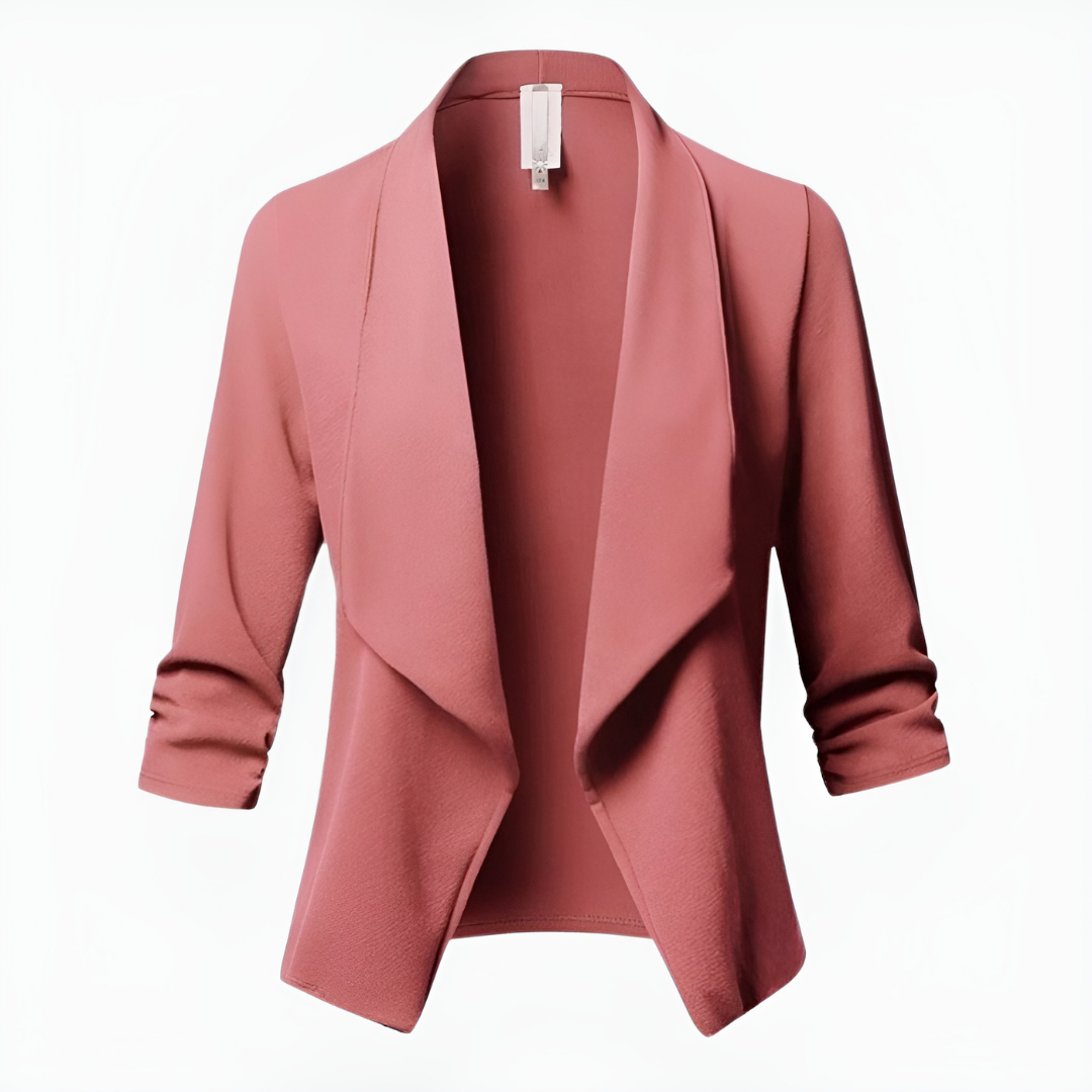Dames Blazer met Lange Mouwen – Elegante & Formele Look voor Elke Gelegenheid