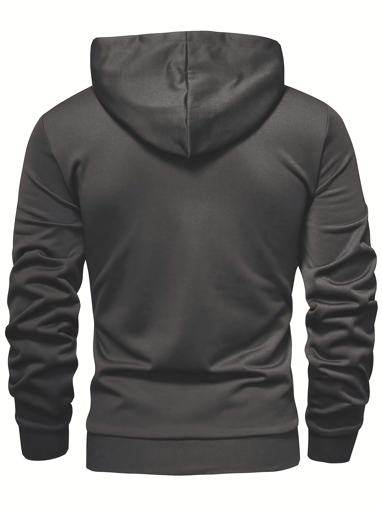 Casual Hoodie met Lange Mouwen en Knopen – Comfortabele Trui voor Dagelijks Gebruik