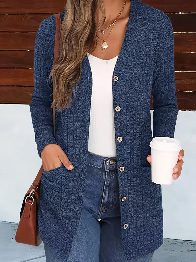 Langsleeve Cardigan – Comfortabele & Stijlvolle Damesvesten met Lange Mouwen